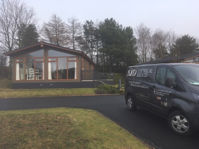 Electrical maintenance to lodges in the Lake District